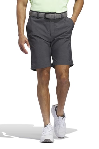 Golfshort Dobby Texrt- Grijs