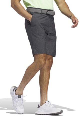 Golfshort Dobby Texrt- Grijs