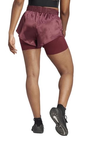 2-in-1 trainingsshort Strength- Bordeauxrood