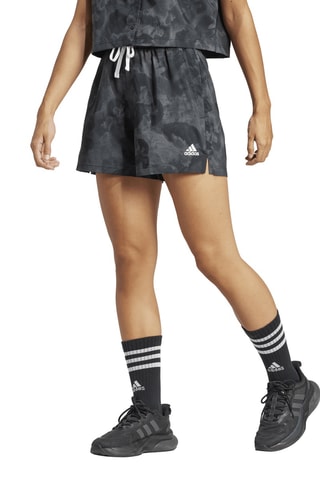 Short Hoge Taille W AOP- Grijs