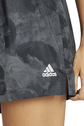 Short Hoge Taille W AOP- Grijs