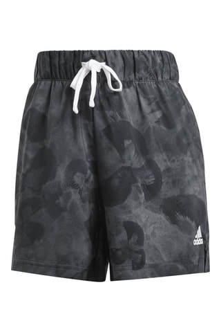Short Hoge Taille W AOP- Grijs