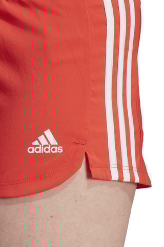Trainingsshort Pacer 3-Stripes - Rood