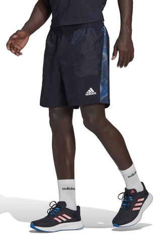 Trainingsshort Season Marineblauw