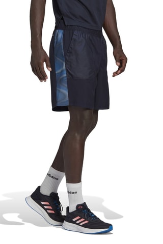 Trainingsshort Season Marineblauw