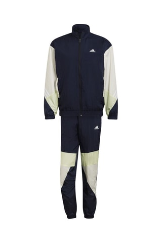 Trainingspak Future Retro Woven- Donkerblauw en Wit
