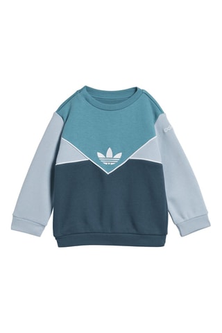 Sweater en broek Crew- Blauw