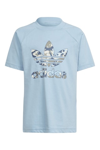 T-shirt en short Aop- Hemelsblauw