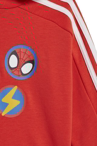 Sweater met Capuchon  en Broek Spider-Man Avengers Marvel - Rood en Donkergrijs
