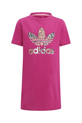 Shirtjurk  en Legging AOP- Roze en Zwart