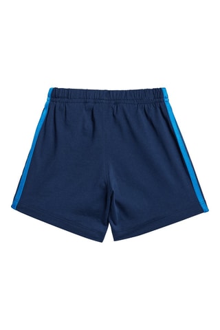 T-shirt en short Graphics- Wit en Marineblauw