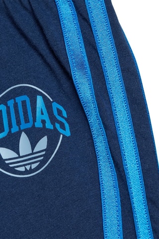 T-shirt en short Graphics- Wit en Marineblauw