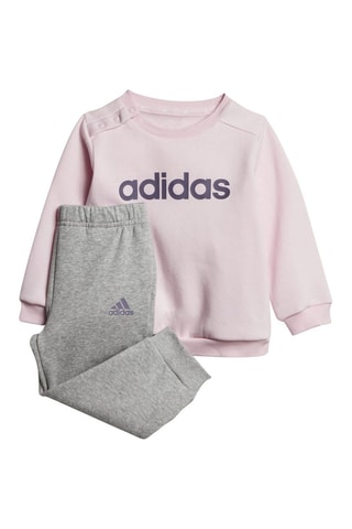 Sweater en Joggingbroek Poederroze en Gemêleerd  Grijs