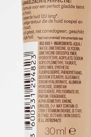 Fond de teint liquide 12 h Dream Velours - N°40 Cannelle - 30 ml