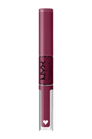 Rouge à lèvres brillant 16 h à double embout Shine Loud - Make it work - 3,4 ml