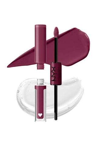 Rouge à lèvres brillant 16 h à double embout Shine Loud - Make it work - 3,4 ml