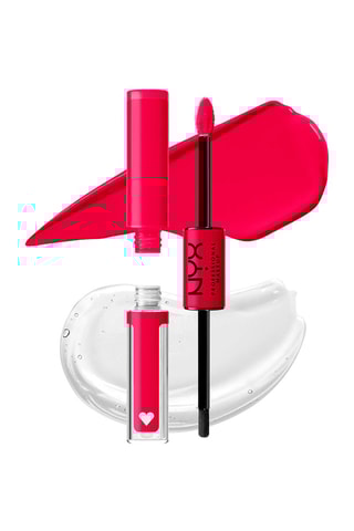 Rouge à lèvres brillant 16 h à double embout Shine Loud - World shaper - 3,4 ml