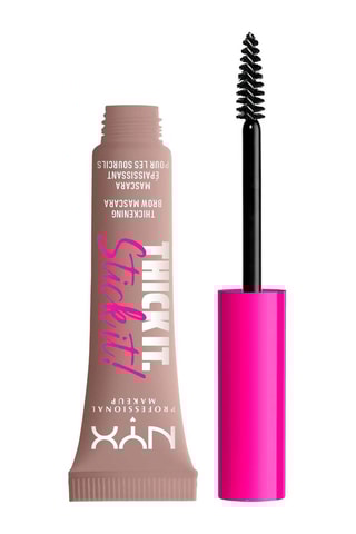 Mascara à sourcils teinté épaississant vegan 16 h Thick it Stick it - Cool Blond - 7 ml