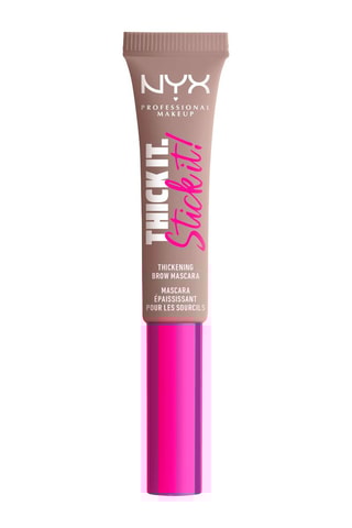 Mascara à sourcils teinté épaississant vegan 16 h Thick it Stick it - Cool Blond - 7 ml