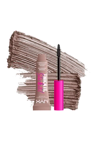 Mascara à sourcils teinté épaississant vegan 16 h Thick it Stick it - Cool Blond - 7 ml