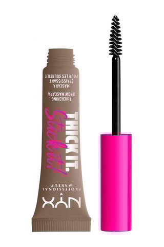 Mascara à sourcils teinté épaississant vegan 16 h Thick it Stick it - Taupe - 7 ml