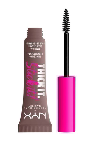 Mascara à sourcils teinté épaississant vegan 16 h Thick it Stick it - Cool Ash Brown - 7 ml