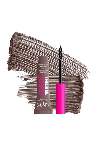 Mascara à sourcils teinté épaississant vegan 16 h Thick it Stick it - Cool Ash Brown - 7 ml