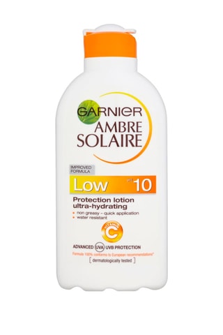 Lotion ultra-hydratante Garnier Ambre Solaire SPF 10 - 200 ml