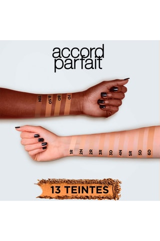 Poudre Accord Parfait - N°2.N Vanille - 9 g