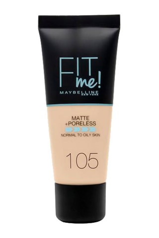 Fond de teint liquide Fit Me - N°105 Natural Ivory - 30 ml