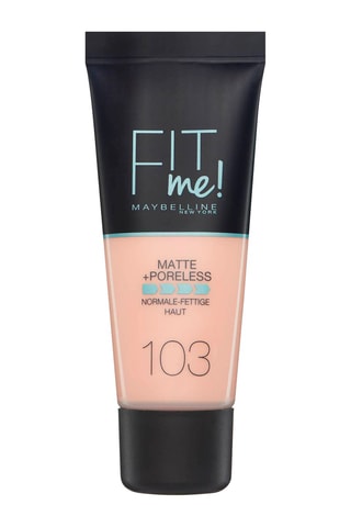 Fond de teint liquide Fit Me Matte + Poreless - N°103 Pure Ivory - 30 ml