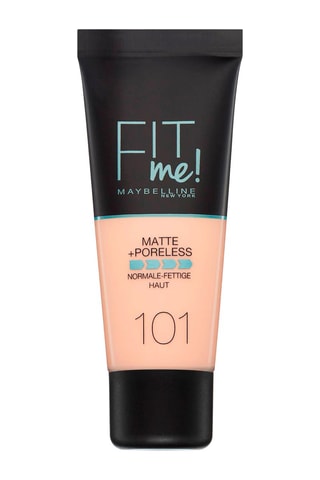 Fond de teint liquide Fit Me Matte + Poreless - N°101 True Ivory - 30 ml