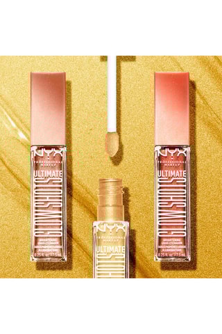Fard à paupières liquide et illuminateur 12 h Ultimate Glow Shots - Lemon slayed - 7,5 ml