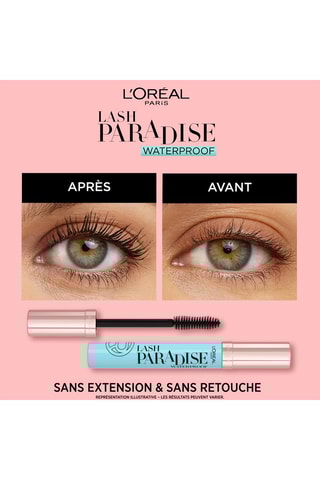 Mascara waterproof Paradise Primer - Noir - 10 ml