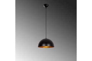Suspension Sivani - Noir et doré
