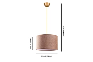 Suspension Pie - Beige - 40 W