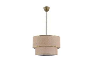 Suspension Beige et marron