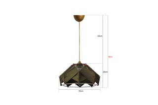 Suspension - Kaki - 40 W