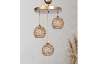 Suspension en jute 20AFT - 007
 - Naturel