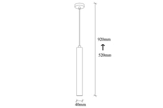 Suspension LED Best - Noir