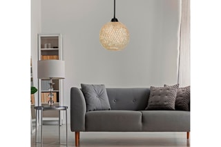 Suspension 190 - Noir et naturel