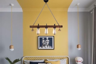 Suspension en pin - Naturel ou beige