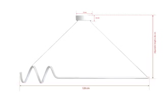 Suspension LED - Blanc