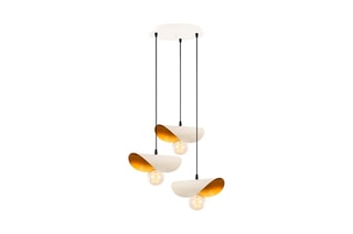 Suspension Sivani - Blanc et doré