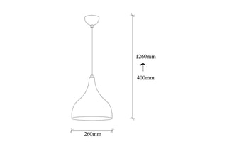 Suspension Saglam  - Noir