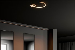 Plafonnier LED Moon - Doré