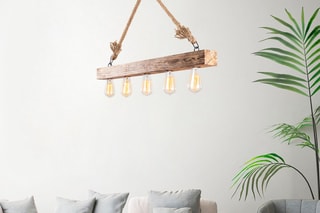 Suspension en bois Erebos - Naturel