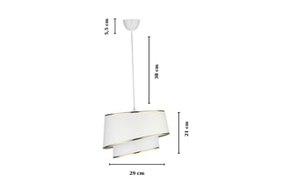 Suspension KS-2003 - Blanc