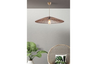 Suspension en bambou - Naturel