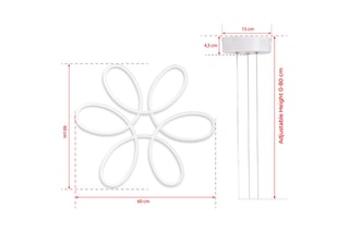 Suspension LED Berenices - Blanc